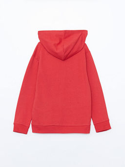 Kap??onlu Erkek ?ocuk Sweatshirt - Waikiki фото 3