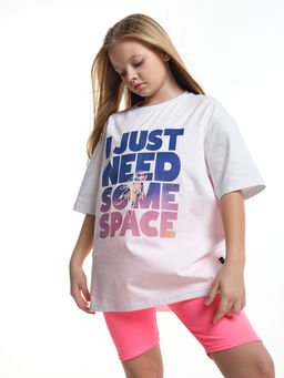 Футболка I JUST NEED 22-9002 белый