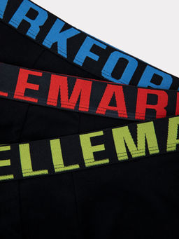 Трусы мужские боксеры мультипак (3 шт.) в черном цвете черный-3 411215-3 - Mark formelle фото 7