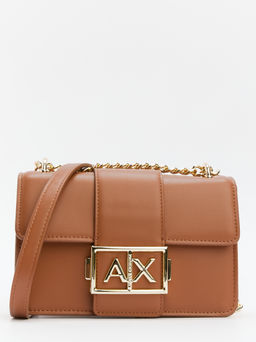 Женское кросс-боди ARMANI EXCHANGE Артикул 4081372, светло-коричневый