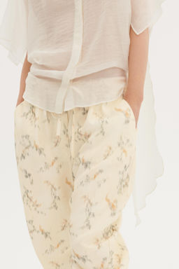 PANTAL?N ESTAMPADO FLORES LIMITED EDITION / Estampado