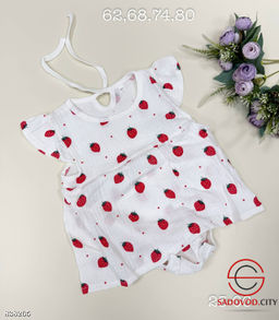 Боди-платье из мягкой ткани муслина