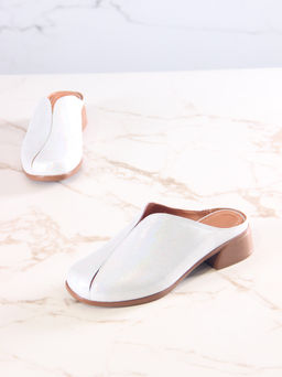 Сабо 3200.25294br.Белый ибица+коричневый