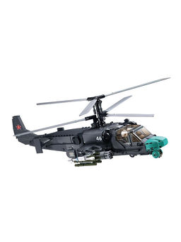 Конструктор Sluban «Модельки. Вертолёт», 1:35, 913 деталей