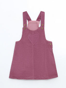 Kare Yaka Ask?l? K?z Bebek Elbise