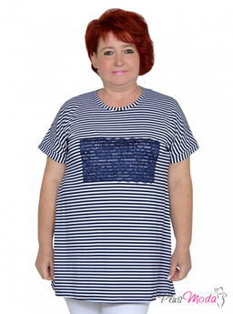 Туника Модель №1576 размеры 44-84 - Plusmoda фото 5