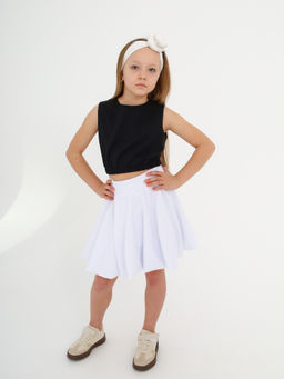 Солоха льняная с узлом, белая - Inzibe фото 6