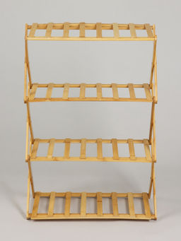 Стеллаж универсальный, 4 полки, 50×25×68 см, напольный, открытый, Greengo
