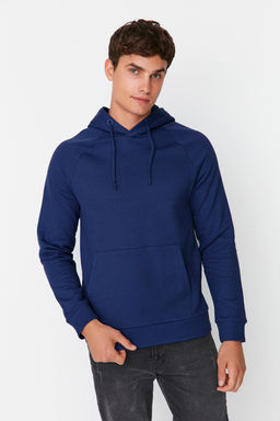 TRENDYOL MAN Gri Regular/Normal Kesim Kapusonlu Ici Polar/S?cak Tutan Sweatshirt TMNAW23SW00194 - Trendyolmilla фото 48