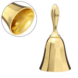 Колокольчик металлический, 10×4 см, золото
