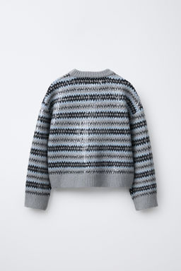 JACQUARD SEQUIN KNIT JUMPER - Zara фото 2