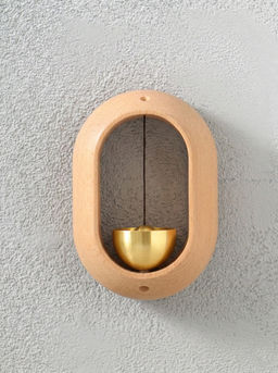 Колокол магнитный бук "Овал" 3,2х7,2х10,5 см