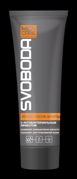 SVOBODA MEN CARE п/бритья крем 75мл с антибак.эффектом - Свобода фото 2