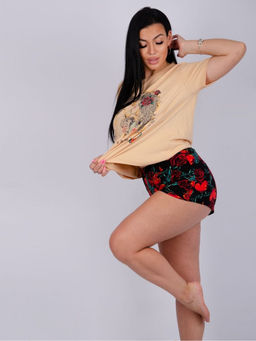 Пижама Тату, трикотаж - Малина фото 4