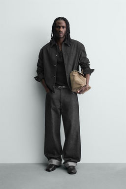 SOBRECAMISA EFECTO ANTE / Negro