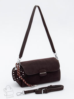 Сумка женская кожаная 6660VG coffee Vitelli Grassi