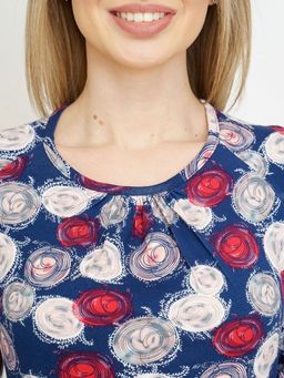 Джемпер жен.арт.579-4,сине-розовый - Binita фото 2