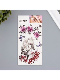 Цена за 2 шт. Переводные тату на тело цветные Твоя мечта, 10?20.5 см