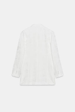 BLAZER JACQUARD ZW COLLECTION LIMITED EDITION / Blanco - Zara фото 7