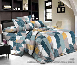 Постельное белье - Бязь Люкс Плашки 4102 2-спальный