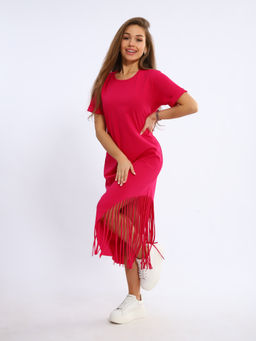 Платье женское 4-108е (фуксия)