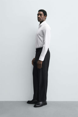 BOW TIE COLLAR SHIRT - Zara фото 4