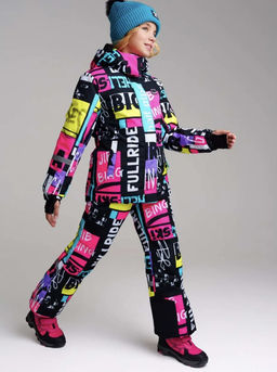 32321195 Комплект текстильный с полиуретановым покрытием для девочек: куртка, брюки - Playtoday фото 2