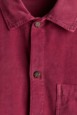 Camisa boxy de pana Relaxed Fit - H&m фото 3