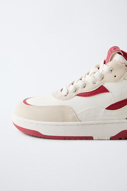 MULTI-PIECE HIGH TOP SNEAKERS - Zara фото 5