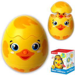 Азбукварик.Яйцо-сюрприз "Утенок" арт.2035