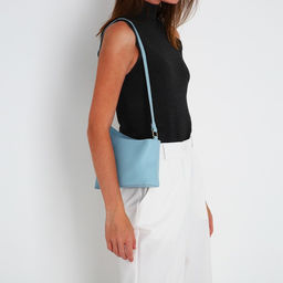 Сумка кросс-боди на молнии, цвет голубой - Simaland фото 3