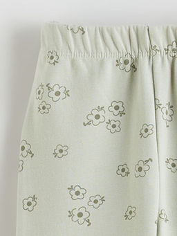 Beli Lastikli K?z ?ocuk Tayt Pantolon