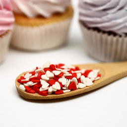 Цена за 2 шт. Кондитерская посыпка Сердце, к/б, 50 г