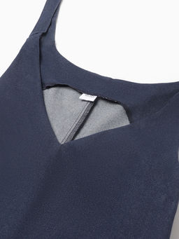 Сарафан женский летний MINAKU: Jeans Collection, синий, размер 44