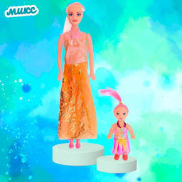 Кукла-модель Каролина с малышкой, МИКС - Simaland фото 17