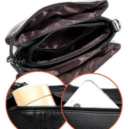 KAIDIFEINIROO Сумка женская с двумя ремнями 8691  фото 7