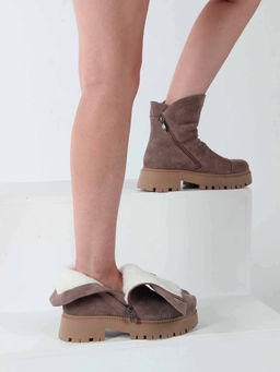 Ботинки 233.2094br. капучино/Байка