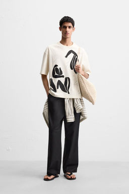 PRINTED PATCH T-SHIRT