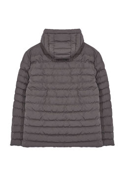 TRENDYOL MAN Antrasit Regular Fit Kapusonlu K?sl?k Mont TMNAW25MO00028 - Trendyolmilla фото 9