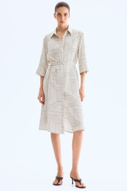 Vestido camisero con cintur?n - H&m фото 6