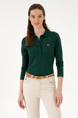 Kad_n Koyu Ye_il Basic Sweatshirt Sepette S_rpriz _ndirim - U.s. polo assn фото 3