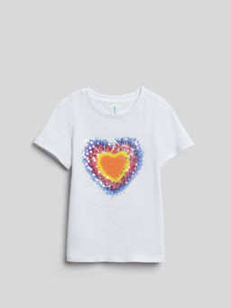 ACOOLA / Футболка детская для девочек Salvia белый  фото 3