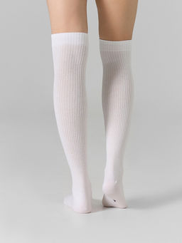 Цена за 5 пар! Гольфы женские белые - Mark formelle фото 4