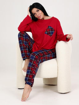 IV-CAPRIZ Нежка - пижама бордовый