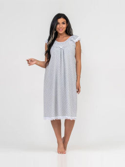 Ночная сорочка женская, цвет серый