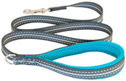 ВИА Мягкий светоотражающий поводок бирюзовый 20mm x 1,2m (LEASH TURQUESE SZ 4/6) C300TU060