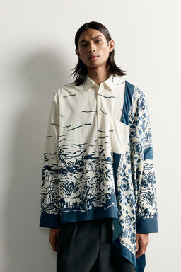 CAMISA OVERSIZE FIT ESTAMPADO COMBINADO LIMITED EDITION / Estampado