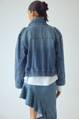 Chaqueta denim cruzada - H&m фото 5