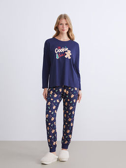 Y?lba?? Temal? Kad?n Jogger Pijama Alt?