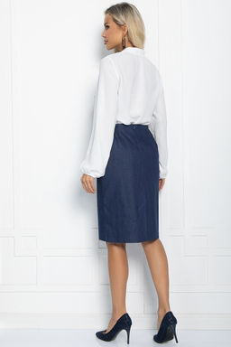 Юбка Дэни (синяя) Ю11408 - Lt collection фото 2